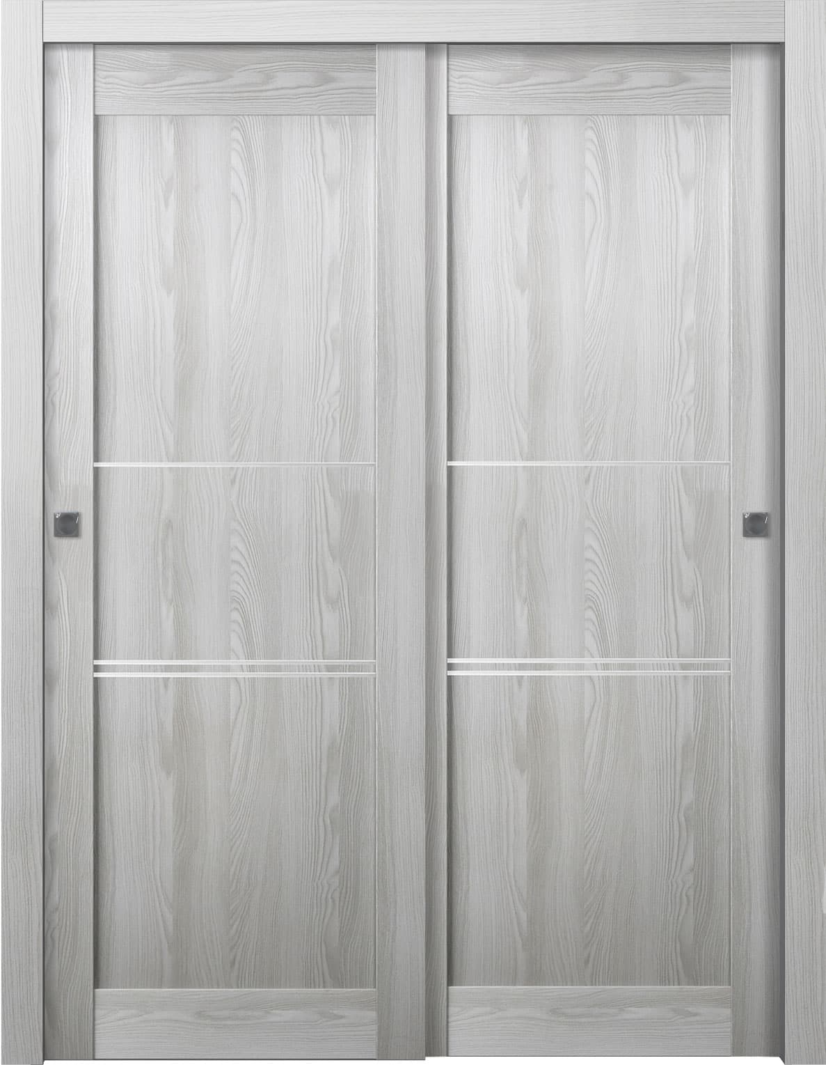 AVON 07 3H RIBEIRA ASH BYPASS BELLDINNI MODERN INTERIOR DOOR - 1