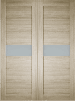 EDNA VETRO SHAMBOR DOUBLE BARN BELLDINNI MODERN INTERIOR DOOR - 2
