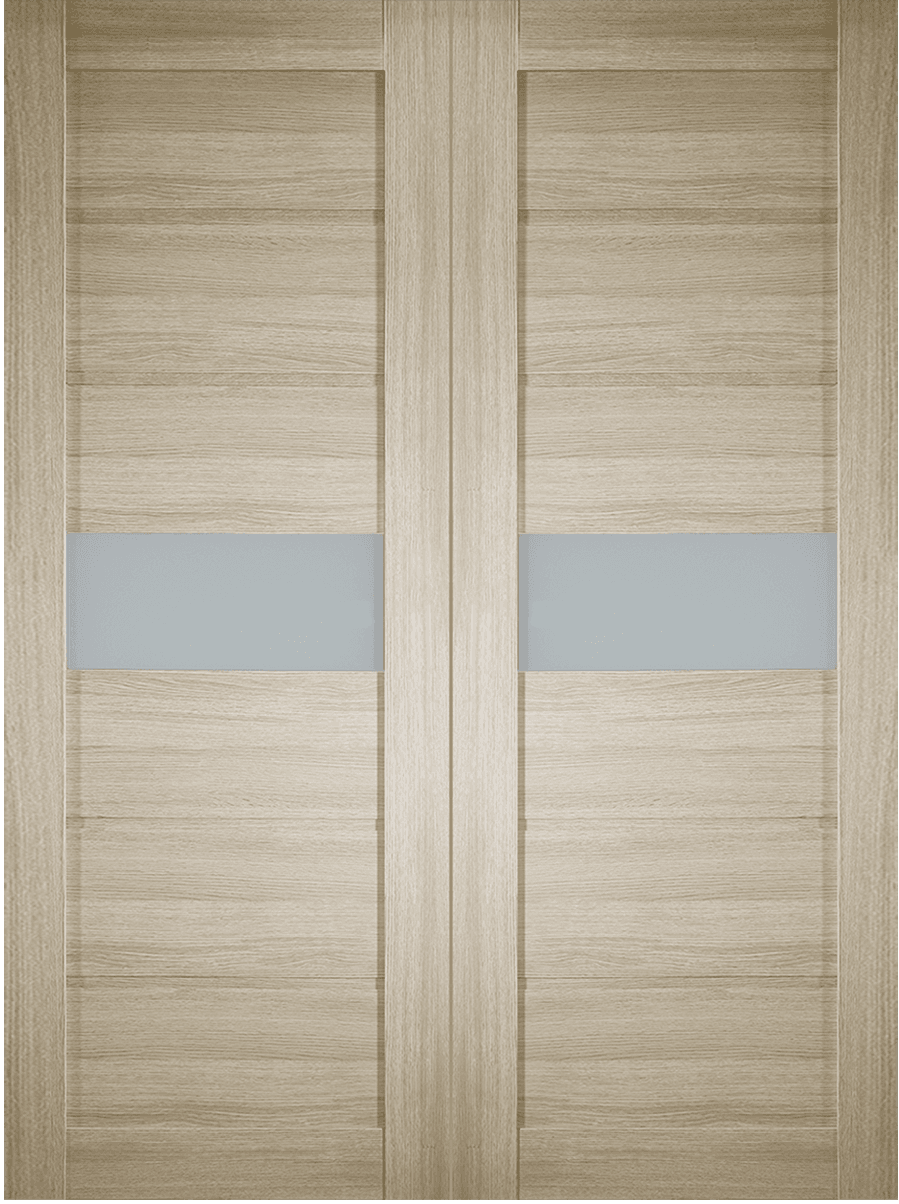 EDNA VETRO SHAMBOR DOUBLE BARN BELLDINNI MODERN INTERIOR DOOR - 2