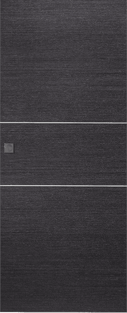 AVANTI 2H BLACK APRICOT DOUBLE MAGIC BELLDINNI MODERN INTERIOR DOOR - 1