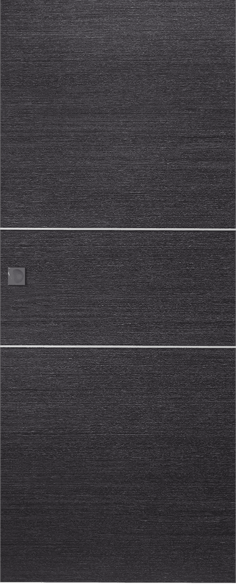 AVANTI 2H BLACK APRICOT DOUBLE MAGIC BELLDINNI MODERN INTERIOR DOOR - 1