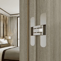 ALBA SHAMBOR DOUBLE INVISIBLE METAL FRAME BELLDINNI MODERN INTERIOR DOOR - 4