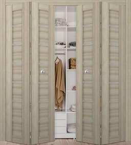 ALBA SHAMBOR DOUBLE BI-FOLD BELLDINNI MODERN INTERIOR DOOR - 2