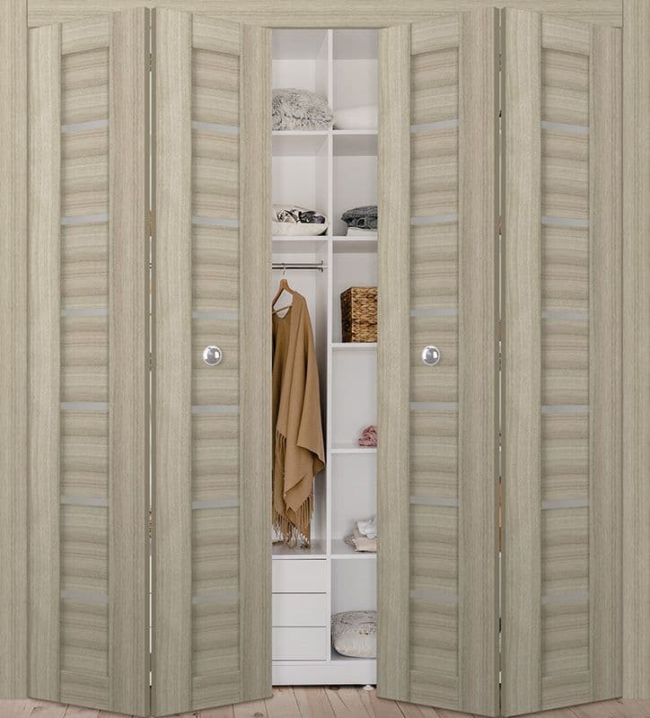 ALBA SHAMBOR DOUBLE BI-FOLD BELLDINNI MODERN INTERIOR DOOR - 2