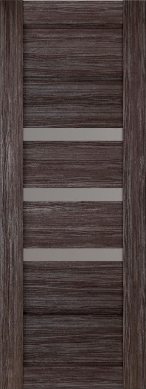 RITA VETRO GRAY OAK SLAB BELLDINNI MODERN INTERIOR DOOR - 1
