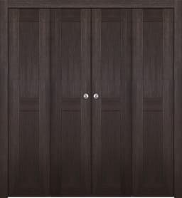 AVON 07 RN VERALINGA OAK DOUBLE BI-FOLD BELLDINNI MODERN INTERIOR DOOR - 1