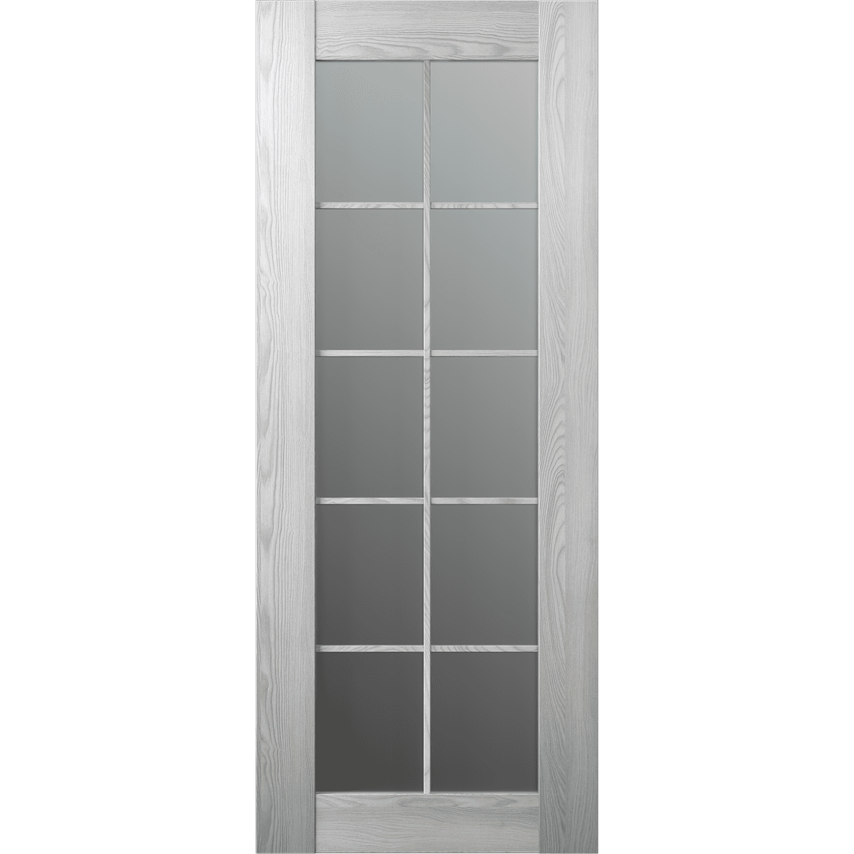 AVON 10 LITE VETRO RIBEIRA ASH BARN BELLDINNI MODERN INTERIOR DOOR - 2