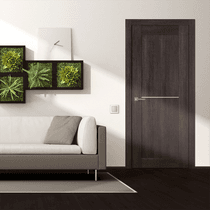 AVON 07 1H VERALINGA OAK POCKET BELLDINNI MODERN INTERIOR DOOR - 2
