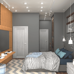 AVON 07 RIBEIRA ASH BARN BELLDINNI MODERN INTERIOR DOOR - 8