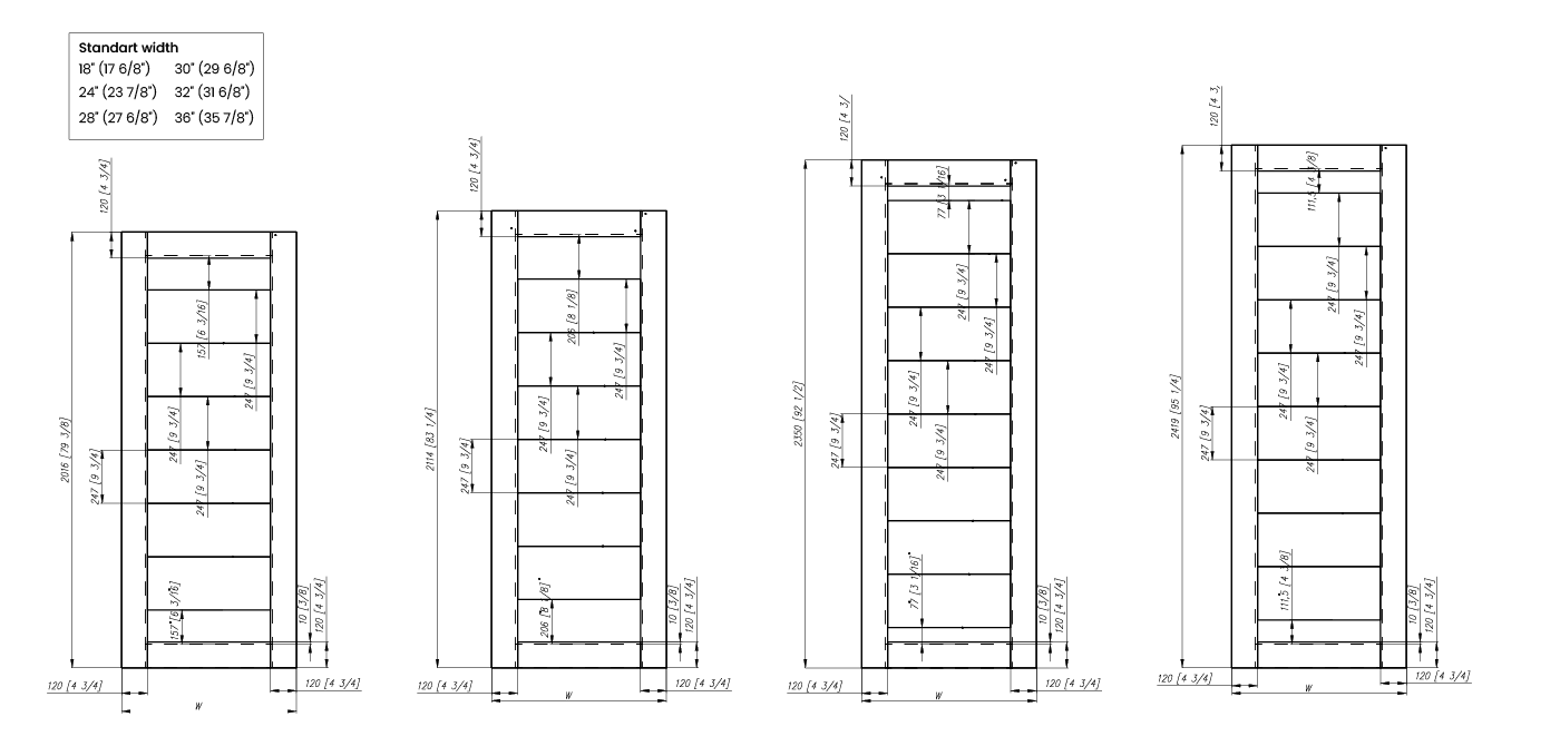 ERMI BIANCO NOBLE BYPASS BELLDINNI MODERN INTERIOR DOOR - 7