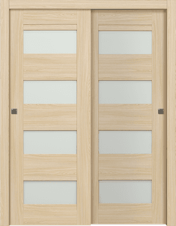 AVON 07-08 VETRO LOIRE ASH BYPASS DOORS BELLDINNI MODERN INTERIOR DOOR - 1