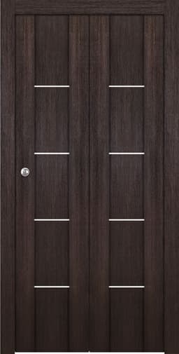 AVON 01 4H VERALINGA OAK BI-FOLD BELLDINNI MODERN INTERIOR DOOR - 1