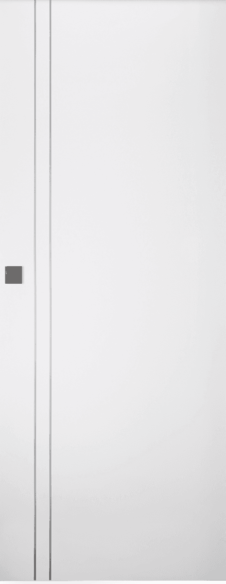 SMART PRO 2V POLAR WHITE DOUBLE MAGIC BELLDINNI MODERN INTERIOR DOOR - 1