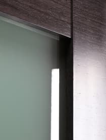 AVANTI 5 LITE VETRO BLACK APRICOT SLAB BELLDINNI MODERN INTERIOR DOOR - 2