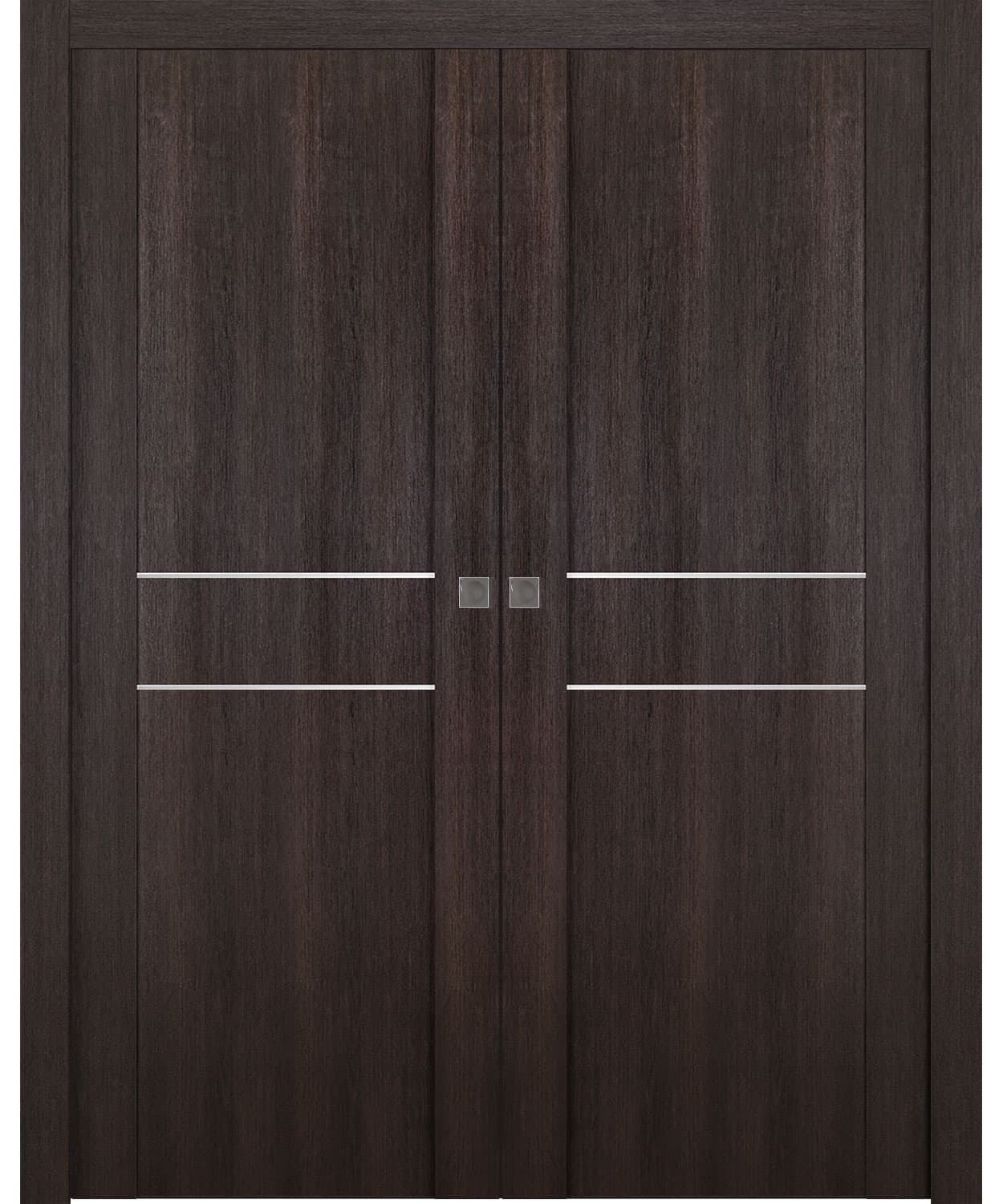 AVON 01 2HN VERALINGA OAK DOUBLE POCKET DOORS BELLDINNI MODERN INTERIOR DOOR - 1