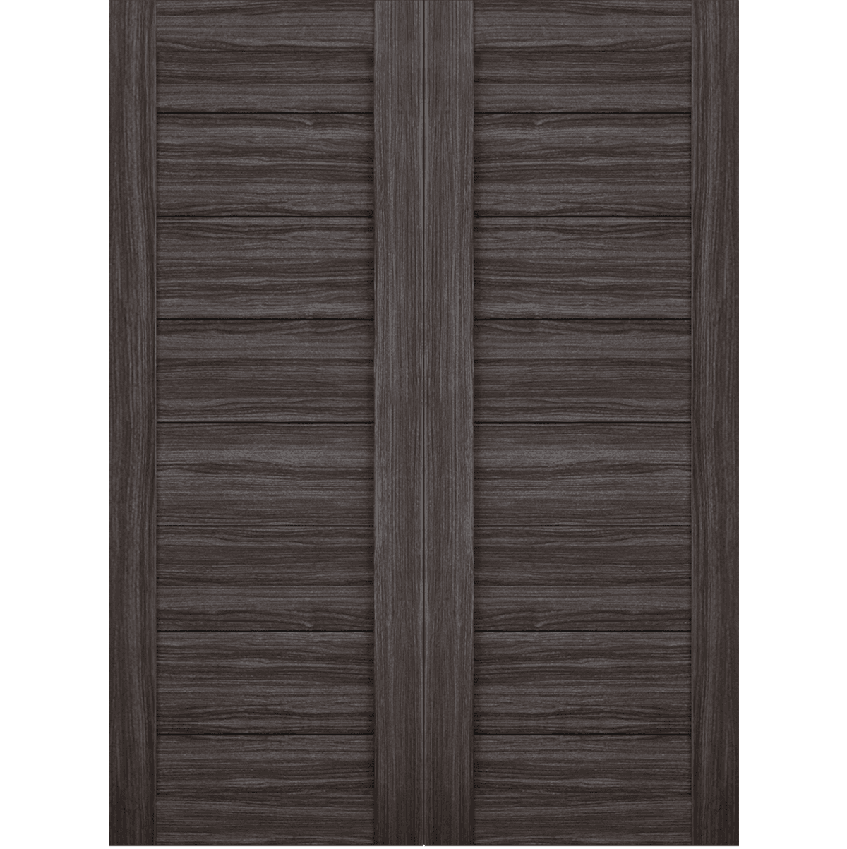 ERMI GRAY OAK BYPASS BELLDINNI MODERN INTERIOR DOOR - 2