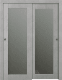 AVON 207 VETRO LIGHT URBAN BYPASS BELLDINNI MODERN INTERIOR DOOR - 1