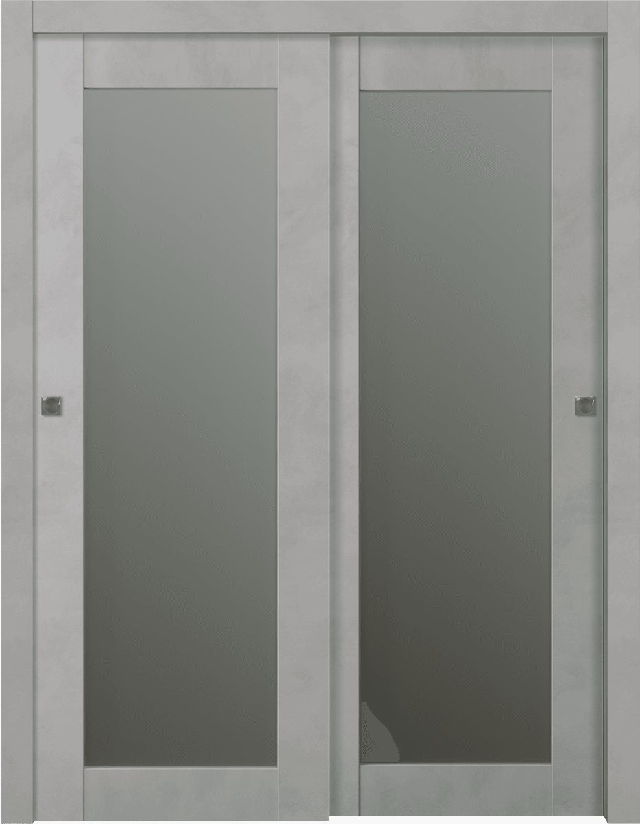 AVON 207 VETRO LIGHT URBAN BYPASS BELLDINNI MODERN INTERIOR DOOR - 1