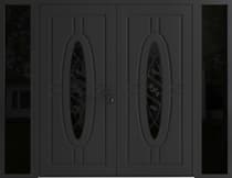 Double metal-aluminum modern exterior door Ronex 1277 - 3