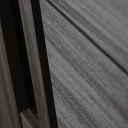 ESTA BLACK VETRO GRAY OAK POCKET BELLDINNI MODERN INTERIOR DOOR - 3