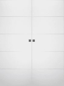 ARVIKA POLAR WHITE DOUBLE MAGIC BELLDINNI MODERN INTERIOR DOOR - 1