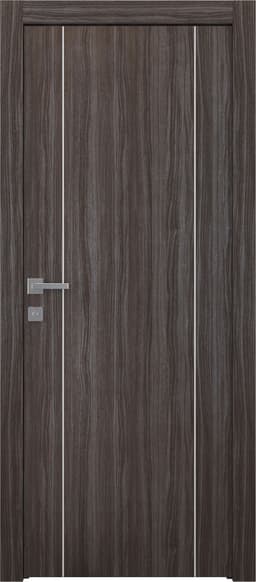 PALLADIO 2U GRAY OAK SWING BELLDINNI MODERN INTERIOR DOOR - 1