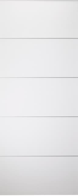 ARVIKA POLAR WHITE SLAB BELLDINNI MODERN INTERIOR DOOR - 1