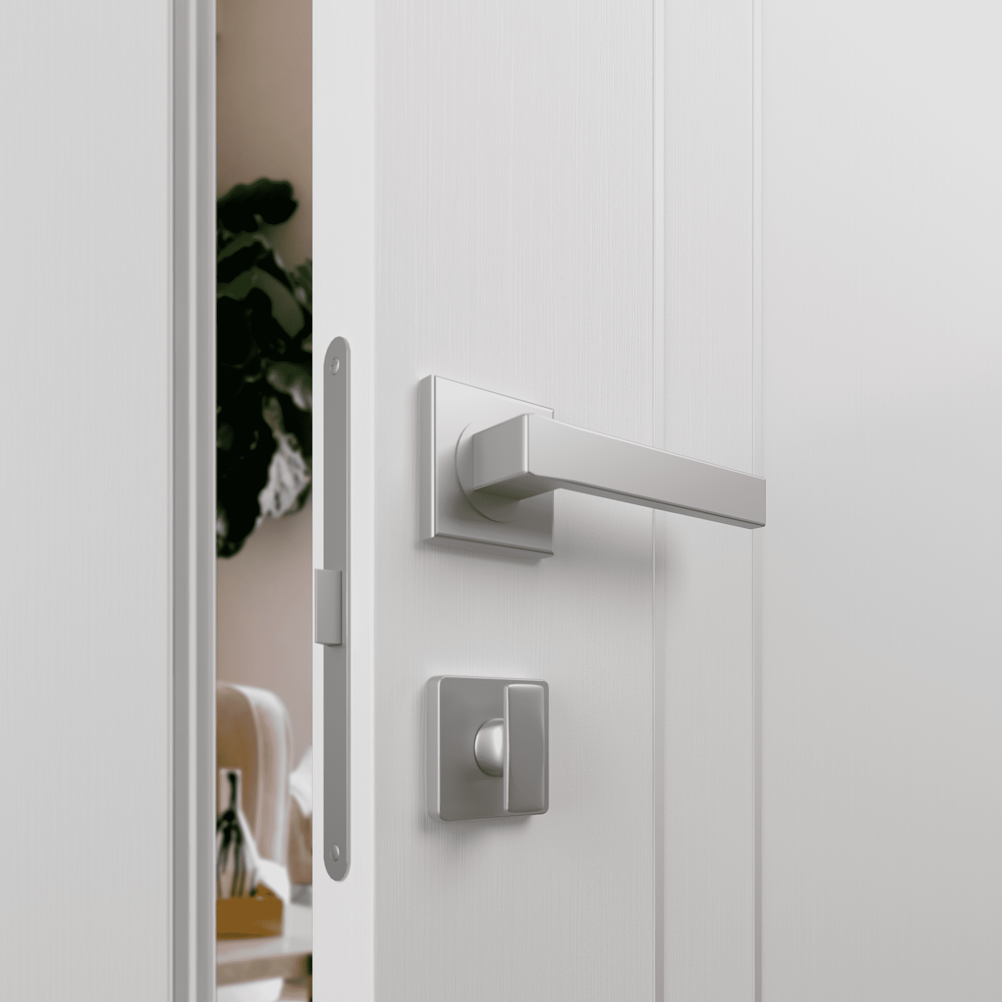 PALLADIO 2V BIANCO NOBLE SWING BELLDINNI MODERN INTERIOR DOOR - 4