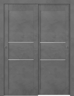 AVON 07 2H DARK URBAN BYPASS BELLDINNI MODERN INTERIOR DOOR - 1