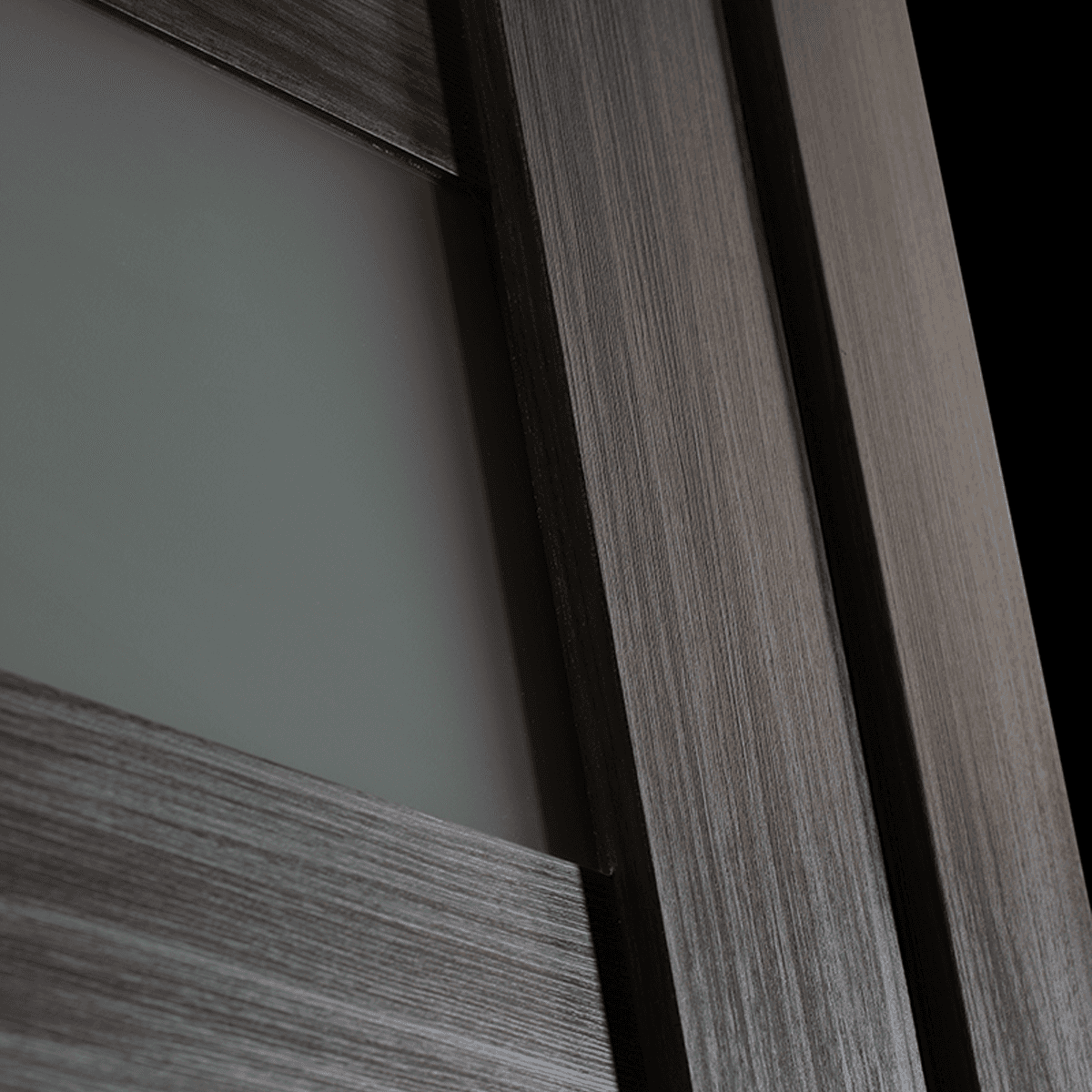 MIRELLA VETRO GRAY OAK CLOSET BELLDINNI MODERN INTERIOR DOOR - 6