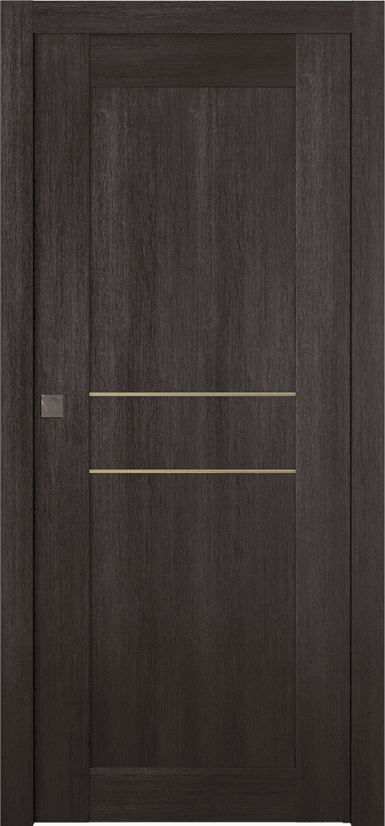 AVON 07 2HN GOLD VERALINGA OAK POCKET BELLDINNI MODERN INTERIOR DOOR - 1