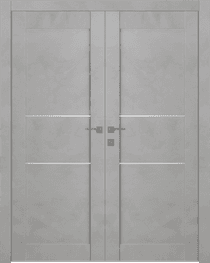 AVON 07 2H LIGHT URBAN DOUBLE BELLDINNI MODERN INTERIOR DOOR - 1