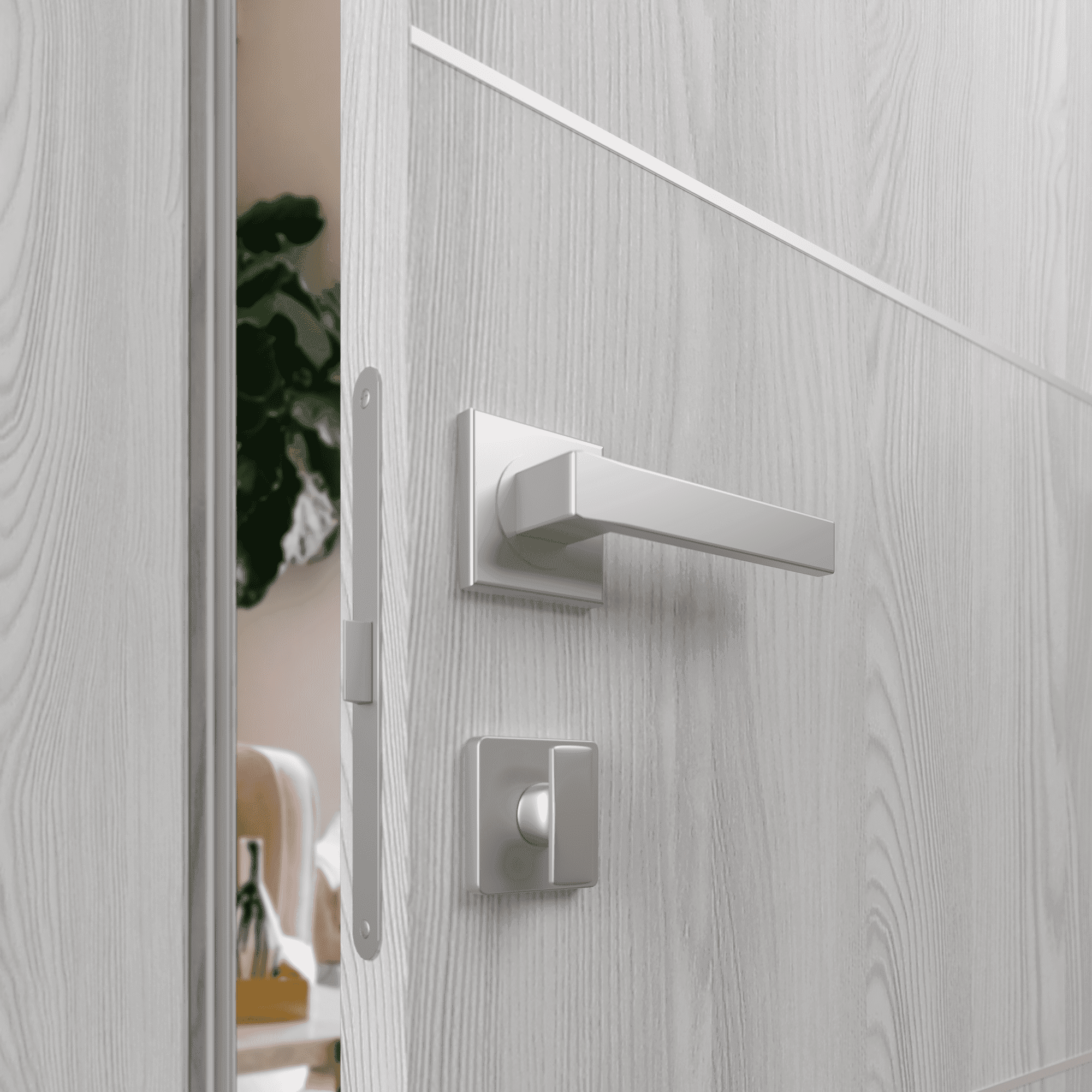 OPTIMA 4H RIBEIRA ASH DOUBLE POCKET BELLDINNI MODERN INTERIOR DOOR - 3