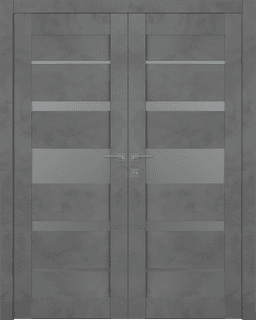 AVON 07-03 VETRO DARK URBAN CLOSET BELLDINNI MODERN INTERIOR DOOR - 1