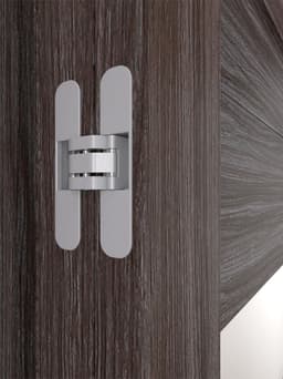 BERTA VETRO GRAY OAK CLOSET BELLDINNI MODERN INTERIOR DOOR - 3