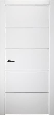 OPTIMA 4H SNOW WHITE SWING BELLDINNI MODERN INTERIOR DOOR - 1