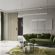 OPTIMA SHAMBOR DOUBLE MAGIC BELLDINNI MODERN INTERIOR DOOR - 2