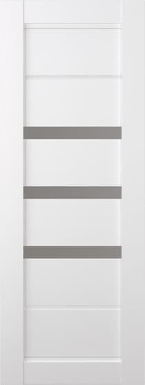 RITA VETRO BIANCO NOBLE SLAB BELLDINNI MODERN INTERIOR DOOR - 1