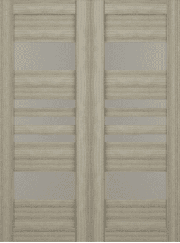 LETI VETRO SHAMBOR DOUBLE BARN BELLDINNI MODERN INTERIOR DOOR - 2