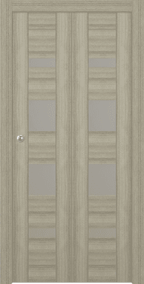 MIRELLA VETRO SHAMBOR DOUBLE BI-FOLD BELLDINNI MODERN INTERIOR DOOR - 1
