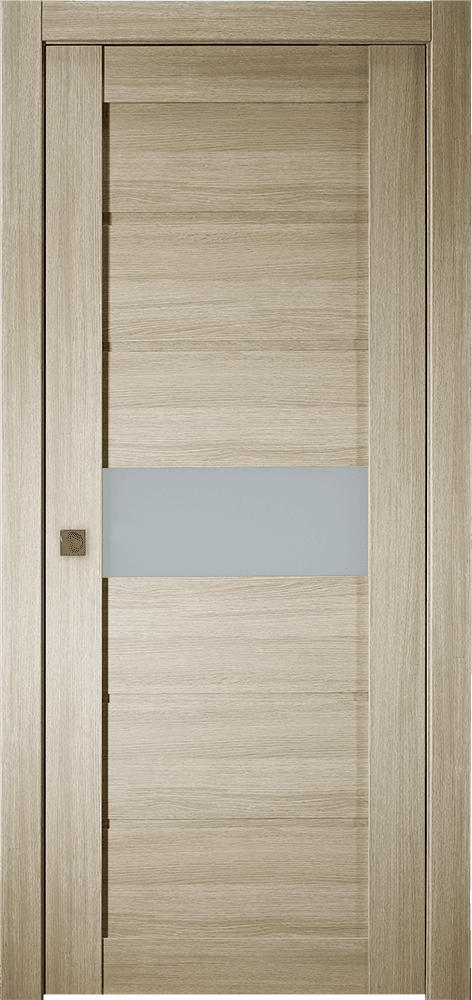 EDNA VETRO SHAMBOR POCKET BELLDINNI MODERN INTERIOR DOOR - 1