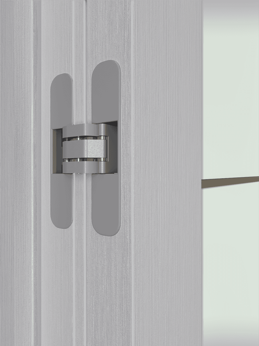 PALLADIO 202 4H GOLD STRIPS VETRO BIANCO NOBLE SWING DOORS BELLDINNI MODERN INTERIOR DOOR - 4