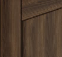 AVON 07-03 VETRO PECAN NUTWOOD DOUBLE BARN DOORS BELLDINNI MODERN INTERIOR DOOR - 2