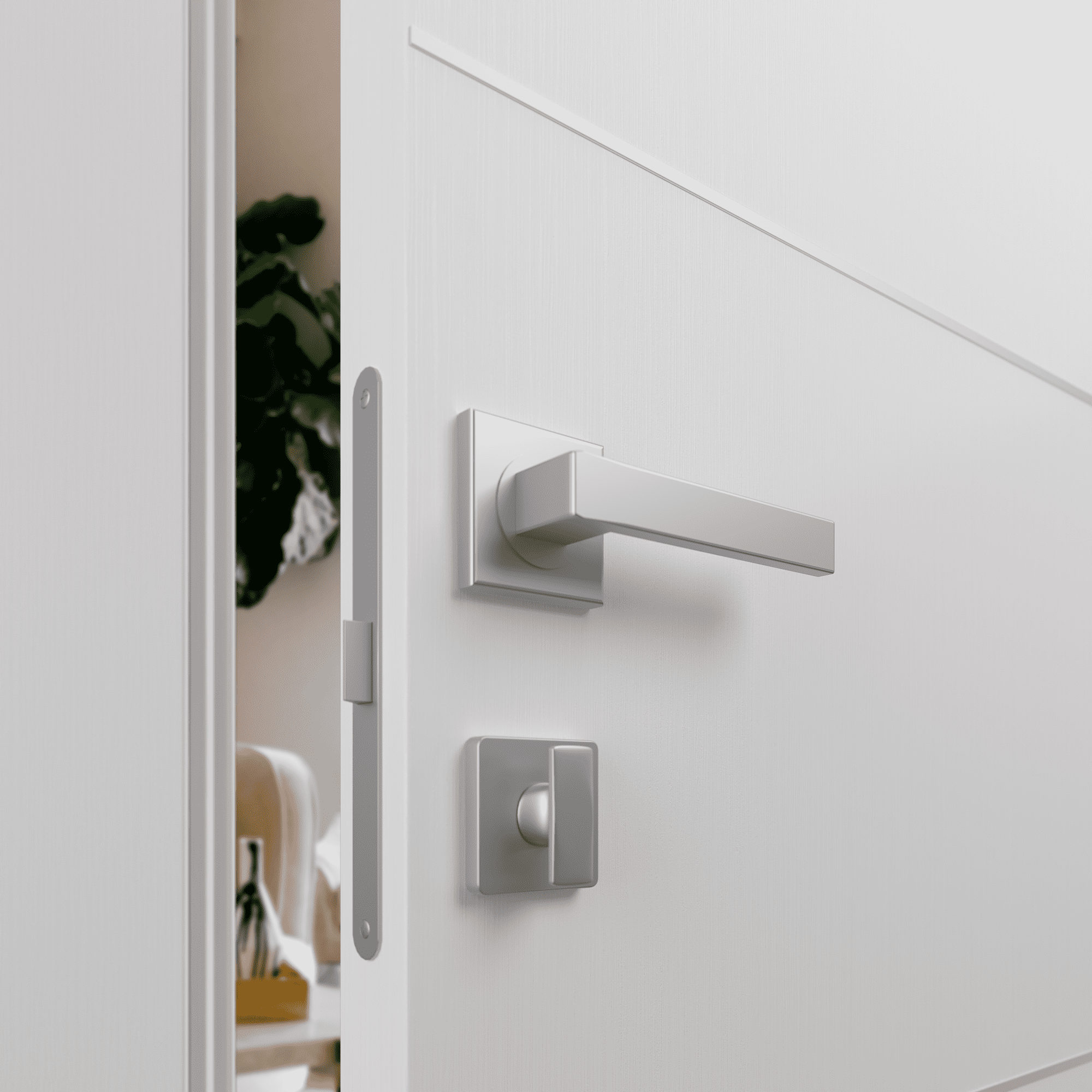 PALLADIO 4H BIANCO NOBLE DOUBLE POCKET BELLDINNI MODERN INTERIOR DOOR - 6