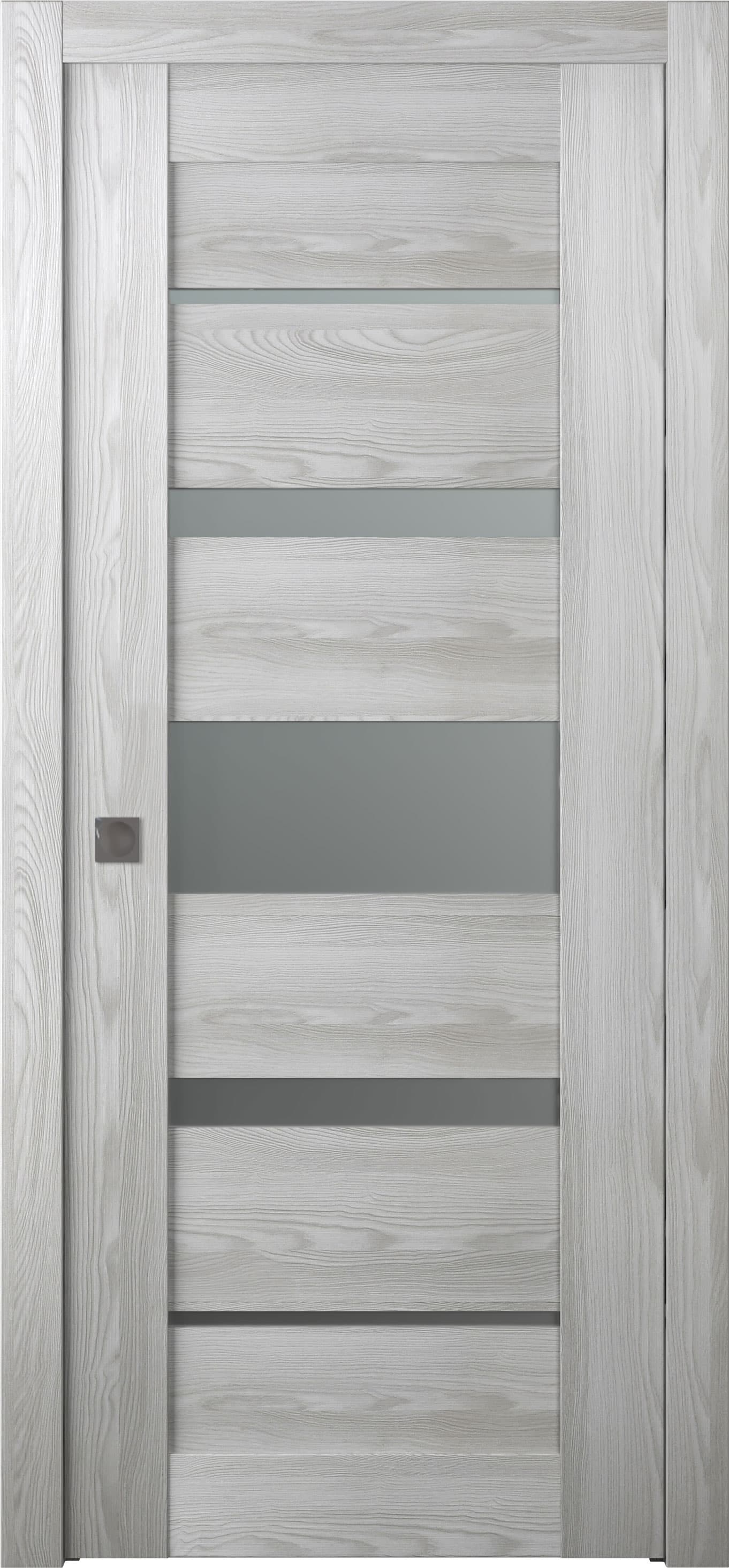 AVON 07-03 VETRO RIBEIRA ASH POCKET BELLDINNI MODERN INTERIOR DOOR - 1