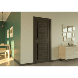ESTA VETRO GRAY OAK BI-FOLD BELLDINNI MODERN INTERIOR DOOR - 2