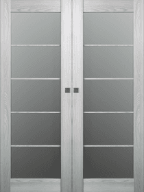 AVON 5 LITE VETRO RIBEIRA ASH DOUBLE MAGIC BELLDINNI MODERN INTERIOR DOOR - 1