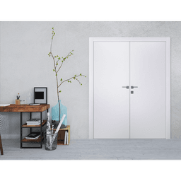 UNICA BIANCO NOBLE DOUBLE BELLDINNI MODERN INTERIOR DOOR - 2