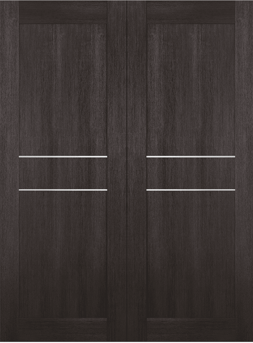 AVON 07 2HN VERALINGA OAK DOUBLE BARN BELLDINNI MODERN INTERIOR DOOR - 2