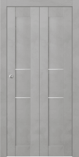 AVON 07 2H LIGHT URBAN DOUBLE BI-FOLD BELLDINNI MODERN INTERIOR DOOR - 1